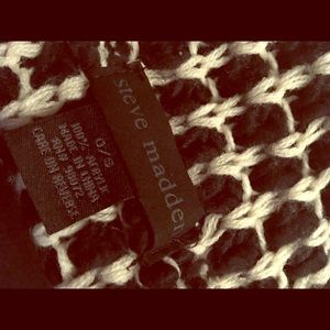 Black and white check Steve Madden sweater dress